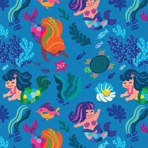 Rainbow mermaides