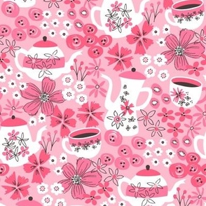 Garden Tea Party (Pink)