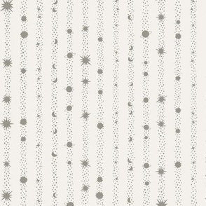 Planets and Dots - Cream