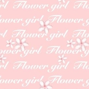 Flower Girl on Blush