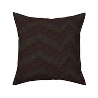 Geometric dark chocolate wave grid - Palm Springs, mid-century modern - jumbo