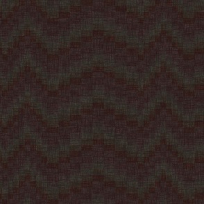 Geometric dark chocolate wave grid - Palm Springs, mid-century modern - jumbo