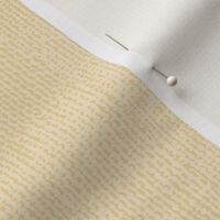 Boho Linen Texture - Pale Yellow