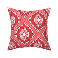 Arabetto Nuovo Damask (9 inch) in Red