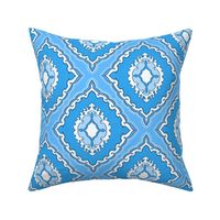 Arabetto Nuovo Damask (9 inch) in Blue