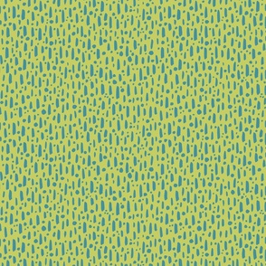 Dotty Marks-Blue and Lime