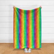 Very Rainbow! Impressionist Rainbow -- Rainbow Pride Flag Color Paint Stripes -- 13.44in x 24.61in repeat -- 150dpi (Full Scale)