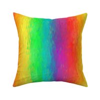 Very Rainbow! Impressionist Rainbow -- Rainbow Pride Flag Color Paint Stripes -- 13.44in x 24.61in repeat -- 150dpi (Full Scale)