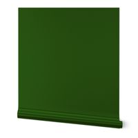 Darker Holly Green Solid -- Christmas Holiday Holly Green Solid -- Solid Green Coordinate -- (HSV 015f13) 
