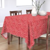 Modern Distressed Paisley, Red by Brittanylane