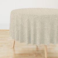 Modern Distressed Paisley White on Tan by Brittanylane