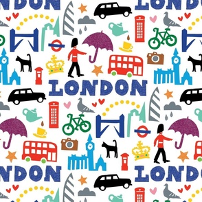 London (large scale) papercut