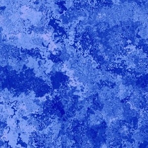 Gouache Paintbrushed Monochromatic Texture, blue tones