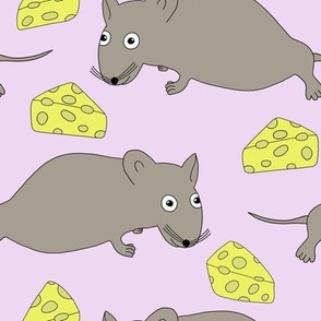 Mouse with cheese