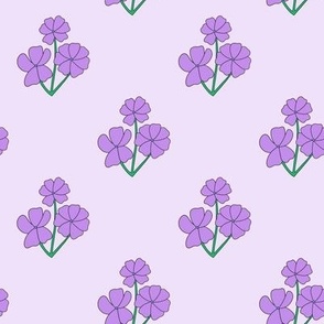 Purple flowers