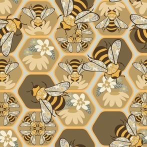 Team Honey Bee-Boho Spirit Palette-Large Scale