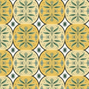 Vintage Botanist Tiles