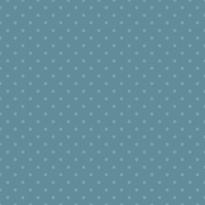 Little light blue  dots on middle blue - medium