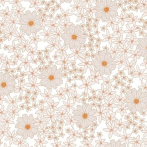 Star Flowers White