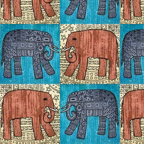 Elephants x 4