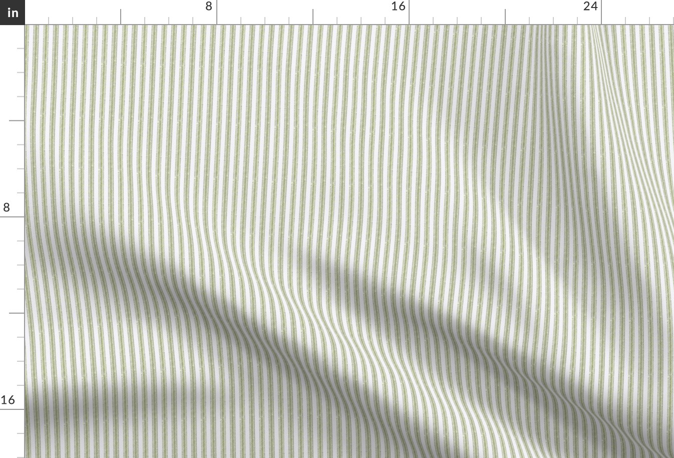 Classic Ticking Stripes // Apple