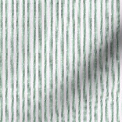 Classic Ticking Stripes // Green