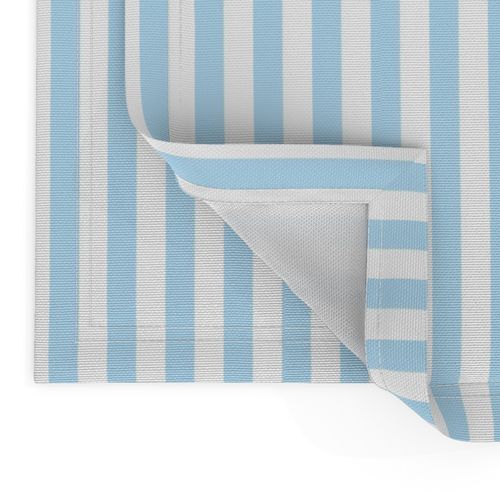 light blue and white 1/2 inch stripe