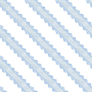 Diagonal Clarabelle Blue