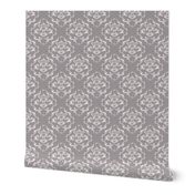 VICTORIAN DAMASK IN WHISP GREY