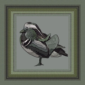green  ming duck 