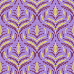 Abstract_leaves_Violet_