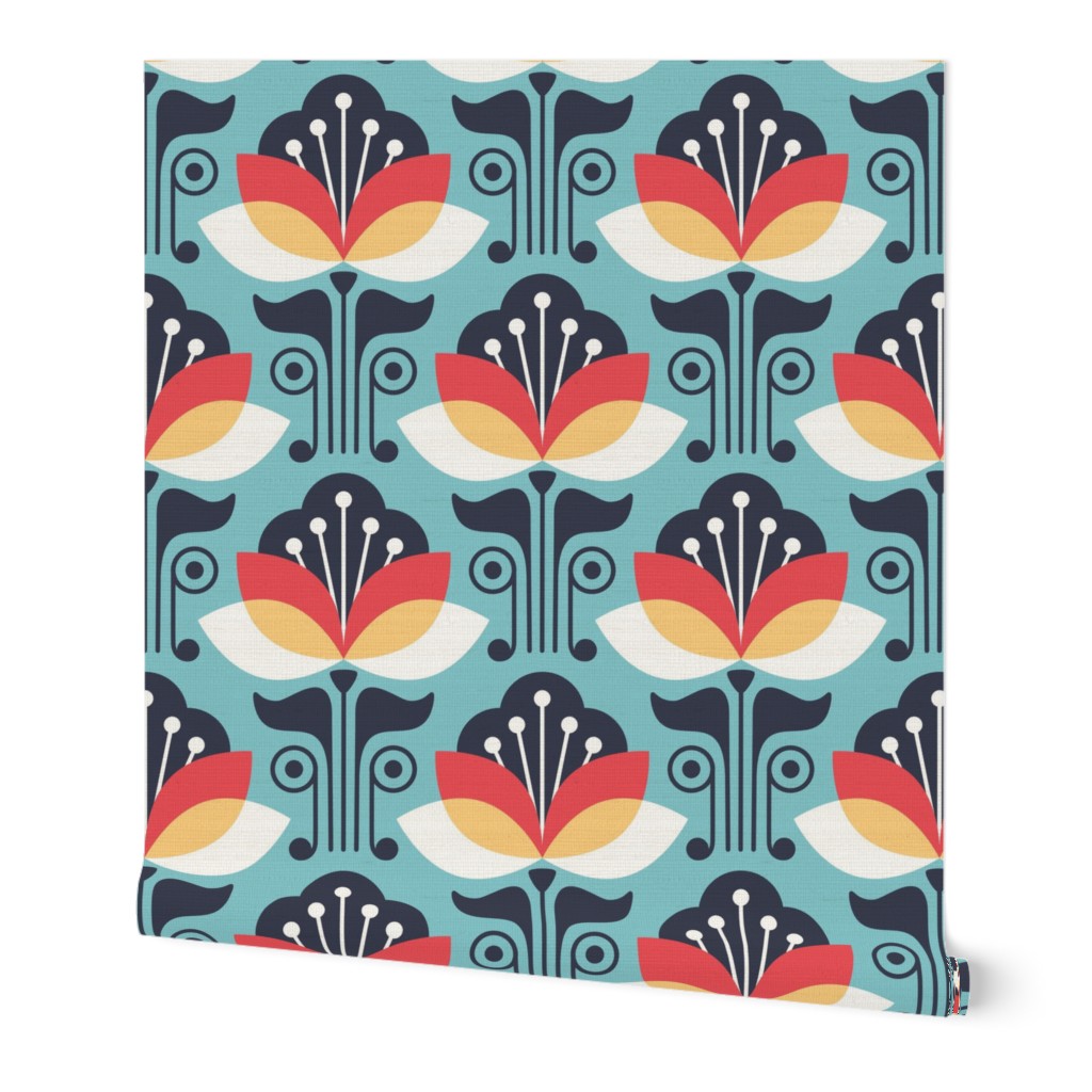 0847 -  - geometric flowers