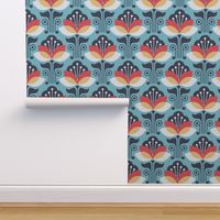 0847 -  - geometric flowers