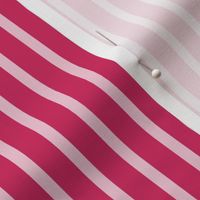 pink vertical awning stripes | medium