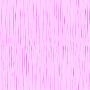 Irregular stripes - medium pink