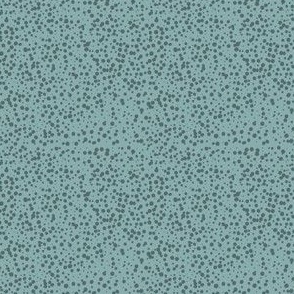 Mini Micro // Ocean Breeze: Random Teal Blue Blender Dots on Light Blue 