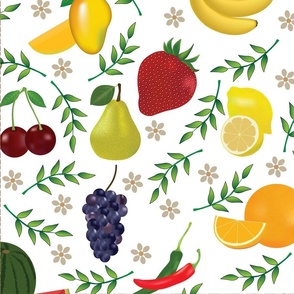 Fruits and Vegetable pattern