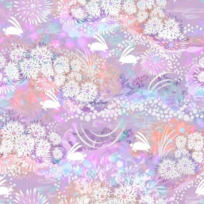 Dreaming in the Bunny Garden, Ethereal Lilac