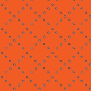 Diamond dots, color orange