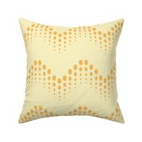 Chevron Waves, color yellow