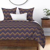 Chevron Waves, color Navy