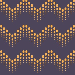 Chevron Waves, color Navy