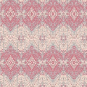 Watercolor Damask, color pink
