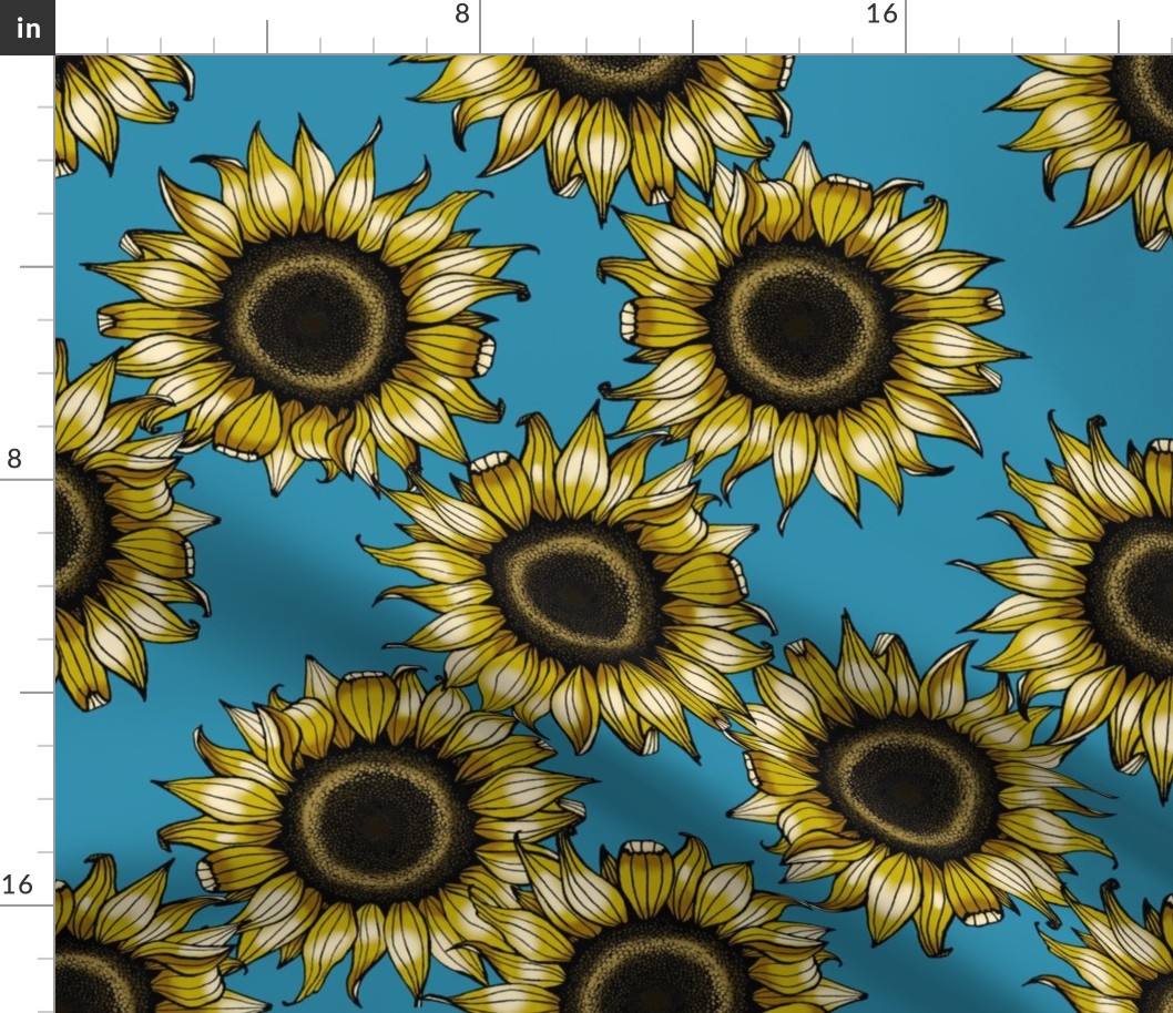 Sunflowers art 2