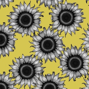 Sunflowers art 3