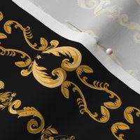 Black and Gold Baroque