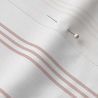 The Simple minimalist series - vertical tartan stripes boho style modern minimal strokes in pairs of three Scandinavian nursery mustard mauve pink blush on white 