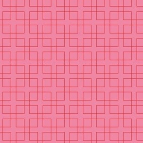 Red and Pink Squares-nanditasingh