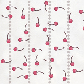 vanilla paper cherries