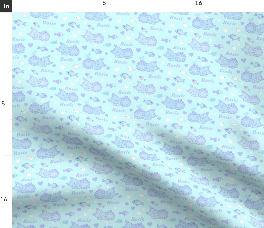 Rosie pet cat fabric